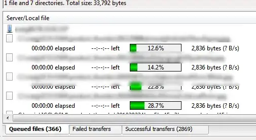 Screenshot highlighting the settings location in version 1.3.00.12058