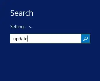 Example search with no results