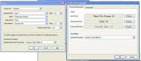 firefox and chrome settings