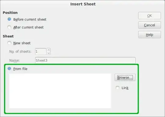 Insert Sheet from File