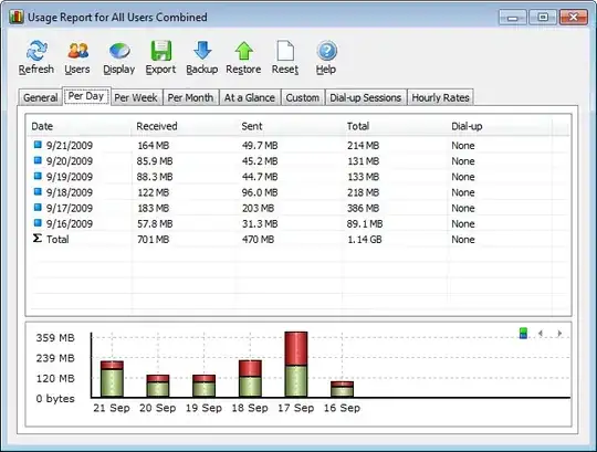 NetWorx Usage Report