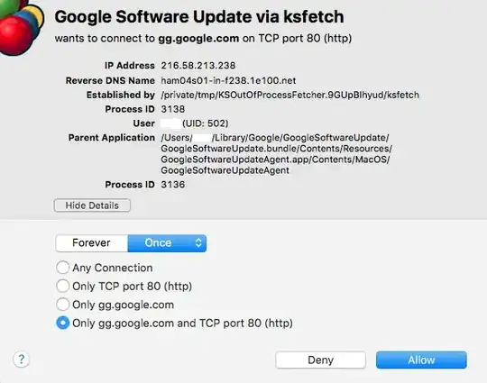 Google Software Update via ksfetch