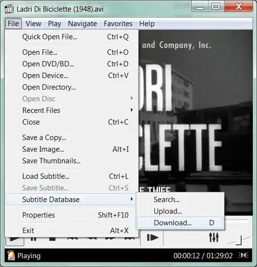 Gif video of the process