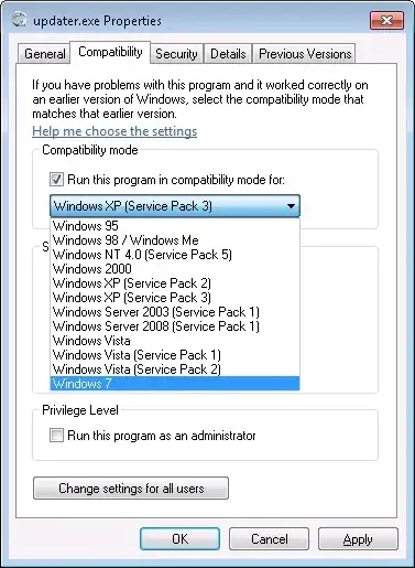 Allowed Threats screen