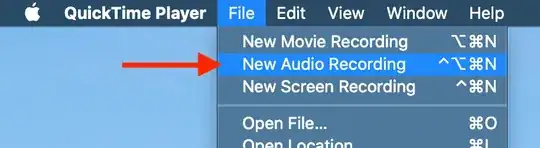 Open File menu and select New Audio Recording