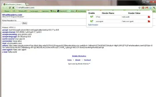 demo of adding headers