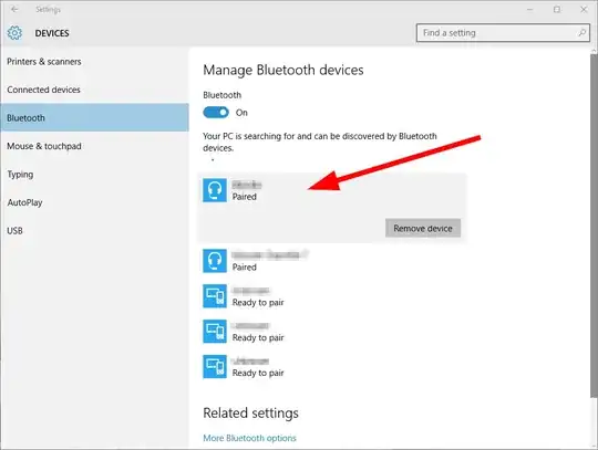 Windows 10 Settings page