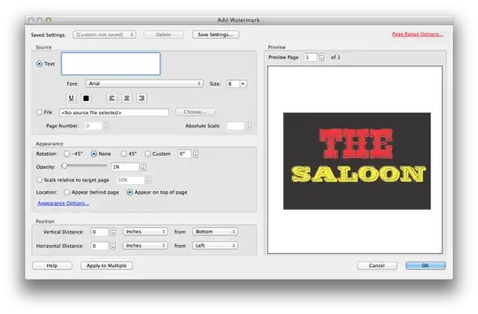 Adobe Acrobat Pro PDF watermarks