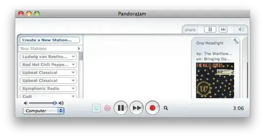 Chrome is the active window, yet iTunes retains its hover colour