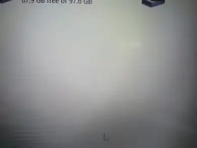 The bright spot is on the right