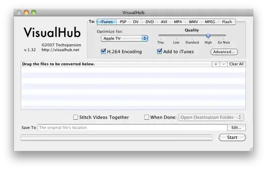 visual hub screenshot