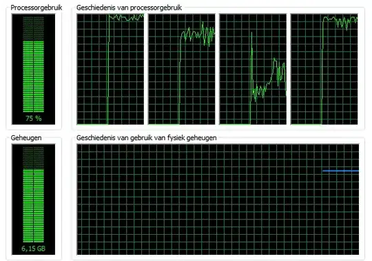 Systray showing battery charge