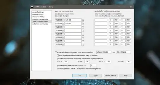 b50 means brightness 50, c50 means contrast 50