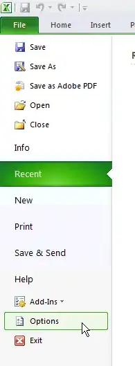 Hot disk under the sticker