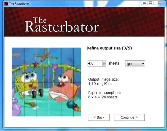 ASCII character set with slight hinting