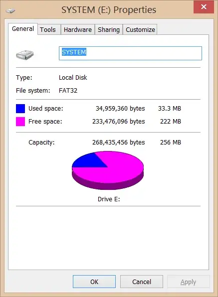after clicking security tab, no security tab