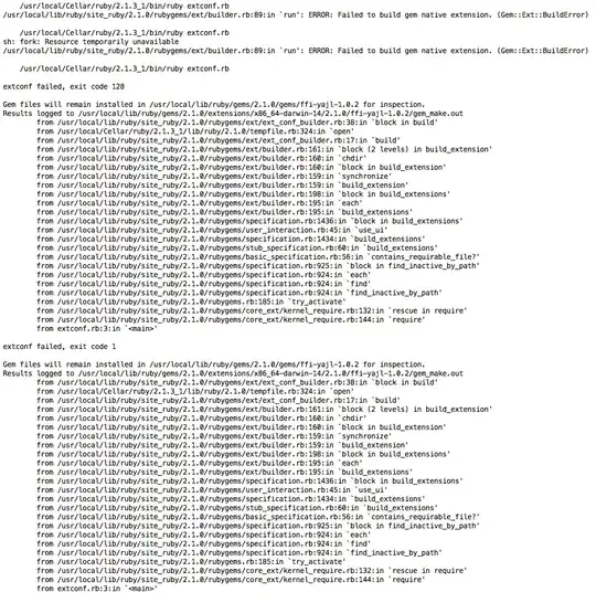 nokogiri install errors