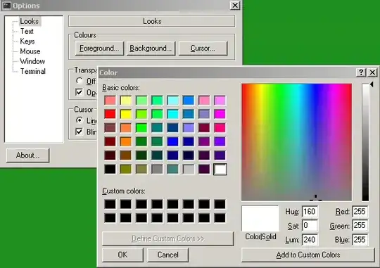 a color picker