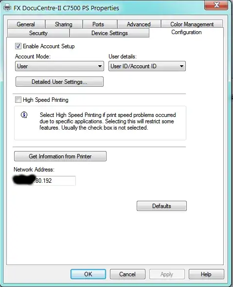 Snapshot of settings dialogbox of cmder