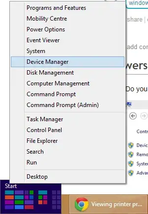 Hidden tray icon area
