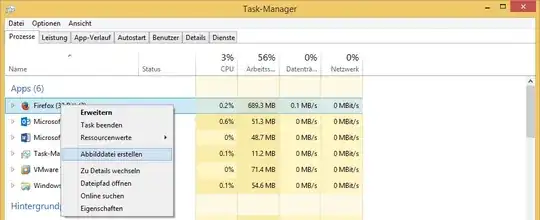 Dumping the firefox core