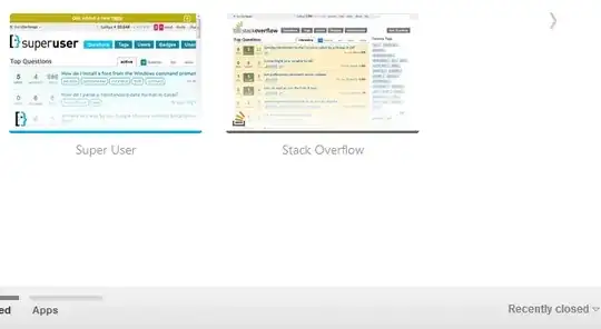 Chrome recent closed