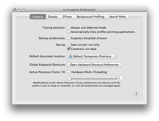 Instruments.app Preferences: General Pane