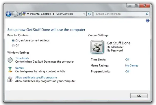 User Controls - Disable Games