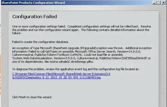 terminal before "clear" command