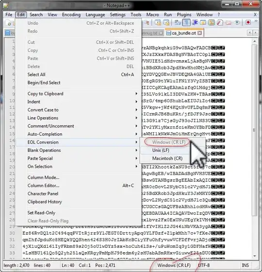 Print screen of networks