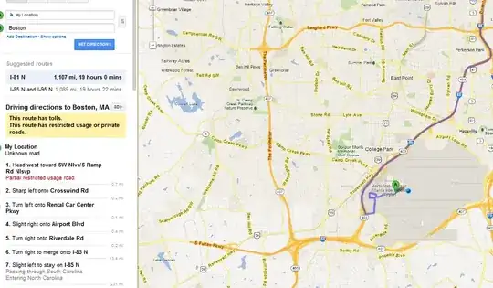 Google Location while on Flight