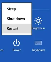 Windows 8 Power Options