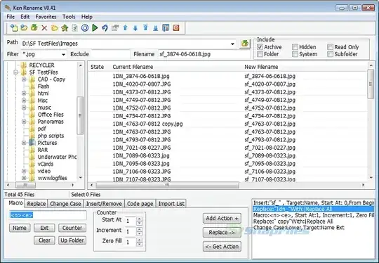 Screenshot of Ken Rename
