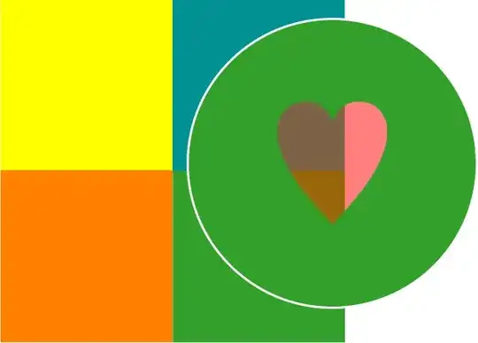 Please see this picture for what I have achieved so far