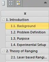 Eject showing in tray