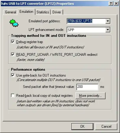 Converter From USB To Parallel