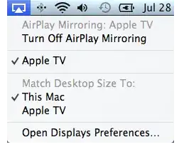 AirPlay Menu