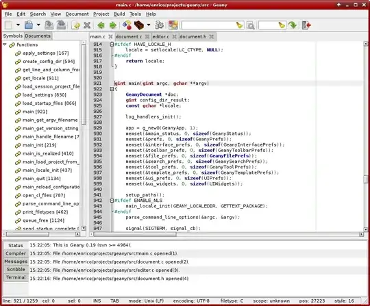 Screenshot showing the account I want to remove