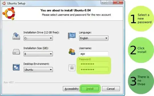 Example of ctr-shift-u