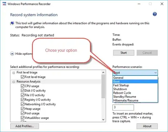 Task manager screenshot