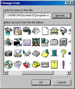Program Manager icons