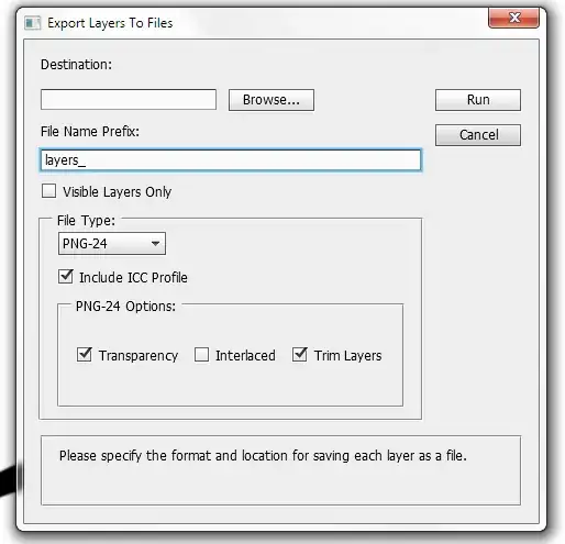 Export Layers to files