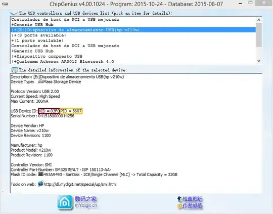 ChipGenius's Interface