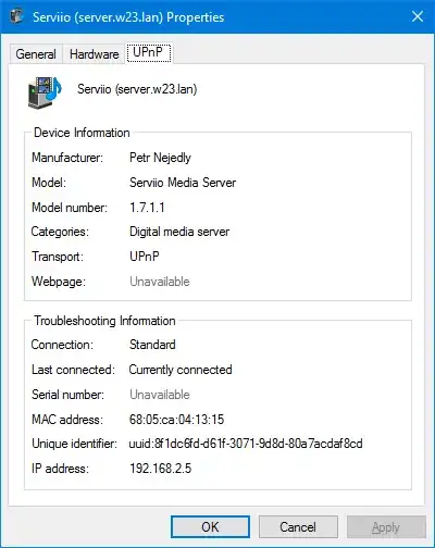 partition of internal disk