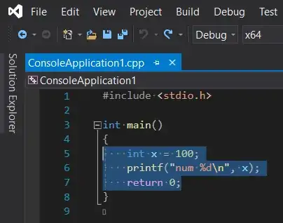 single-line-comment-in-vs-2019