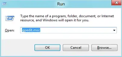 run dialog