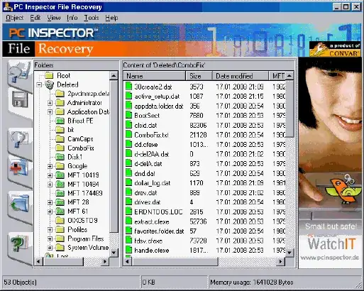 PCinspector Data Recovery