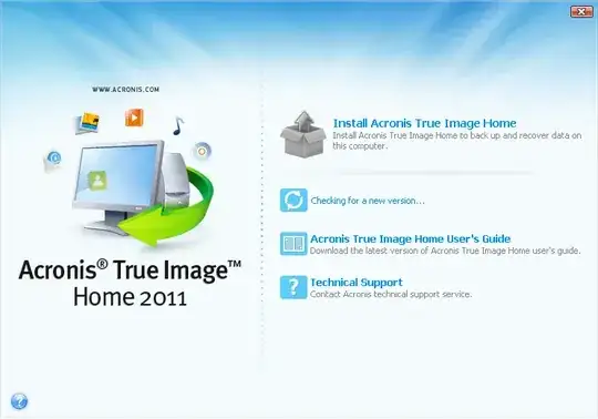 true image 2011 install screen
