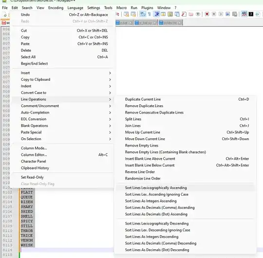 Sort lines lexicographically