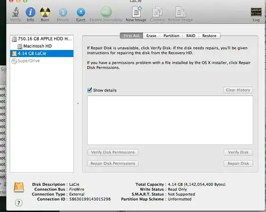 Mac OSX Disk Utility corrupted drive.